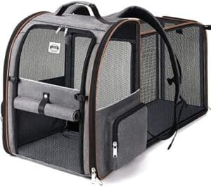 Mochila transportín ventilada para gato