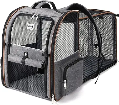 Transportín Extensible 4 Entradas con Arnés Interno